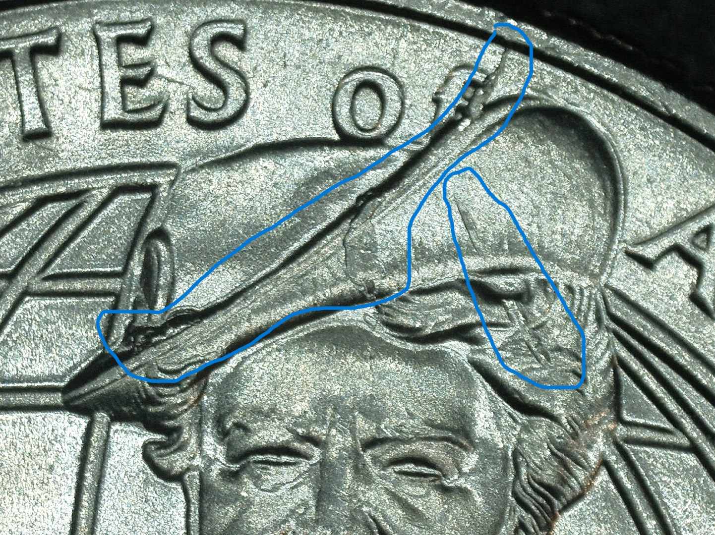 2023-P-Washington-Quarter,-Roosevelt-Unusual-Markings